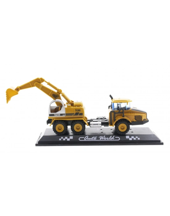 ÇOK SATAN Die Cast Mini İnşaat Aracı Kepçe