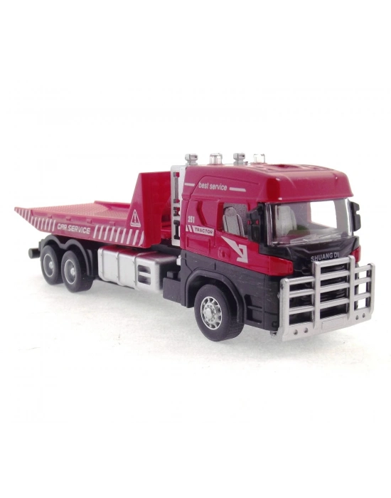 ÇOK SATAN Die Cast Model Çek Bırak Kurtarıcı Kamyon