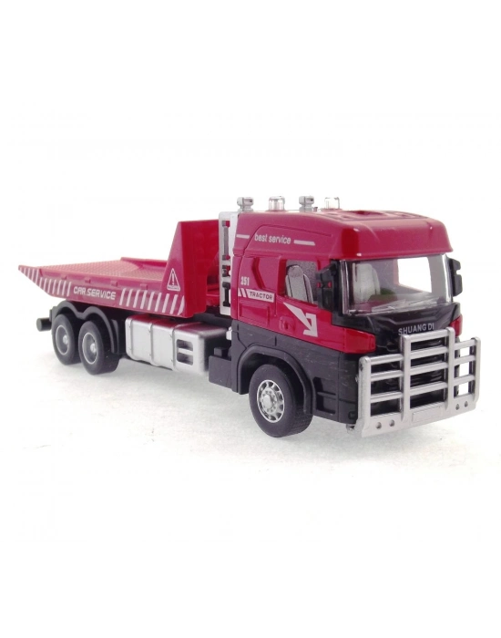 ÇOK SATAN Die Cast Model Çek Bırak Kurtarıcı Kamyon