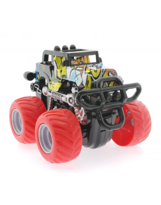 ÇOK SATAN Die Cast Off Road  Dev Kırmızı Teker Araba
