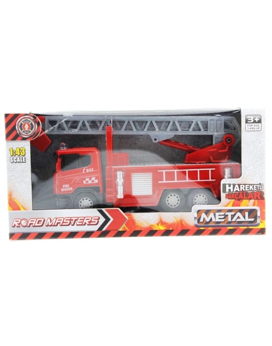 ÇOK SATAN Die Cast Sürtmeli Merdivenli İtfaiye Aracı