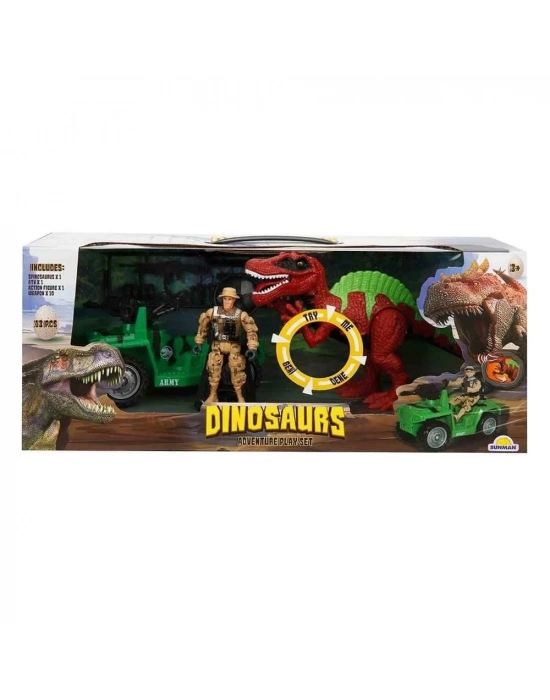 ÇOK SATAN Dinosaurs Dinozor Yakalayıcı Oyun Seti 13 Parça