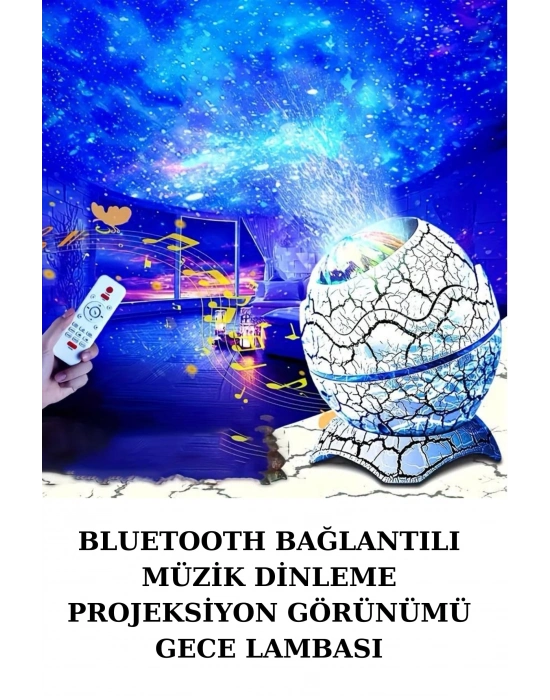 ÇOK SATAN Dinozor Yumurtası Gece Masa Lambası Bluetooth Hoparlör 14 Renk Seçeneği