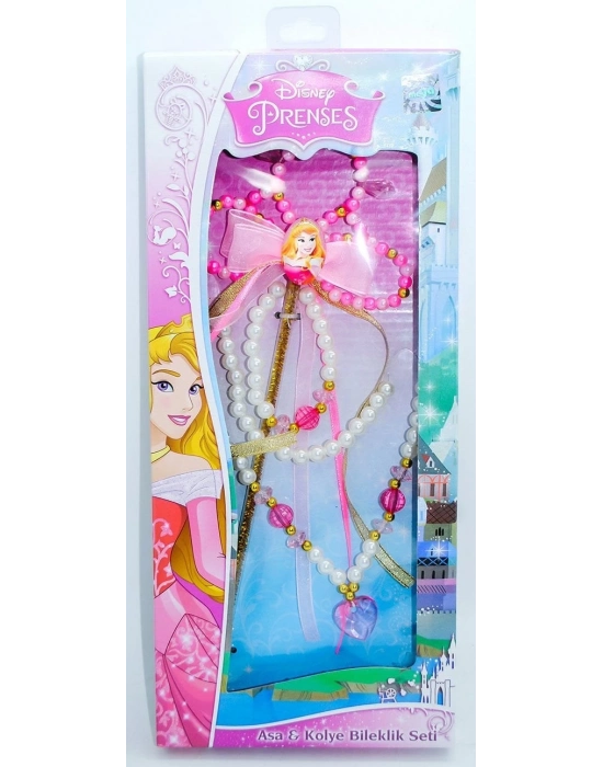 ÇOK SATAN Disney Aurora Asa - Kolye - Bileklik Seti