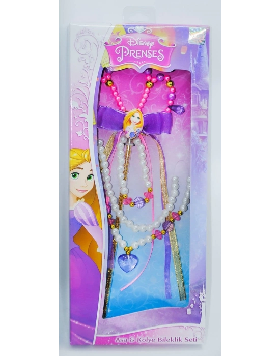 ÇOK SATAN Disney Rapunzel Asa-Kolye-Bileklik Seti