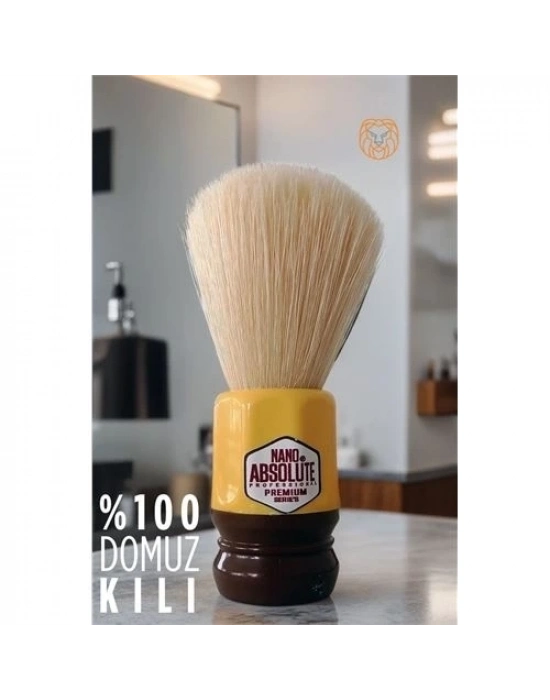 ÇOK SATAN Domuz Kılı Nano Tıraş Fırçası Absolute Professional