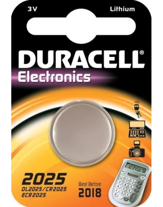 ® Duracell CR 2025 Lityum Pil 3 Volt