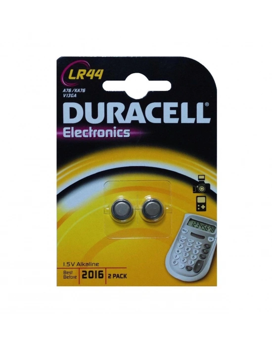 ® Duracell LR44/AG13/A76 1.5 Volt Alkalin Pil 2li Paket