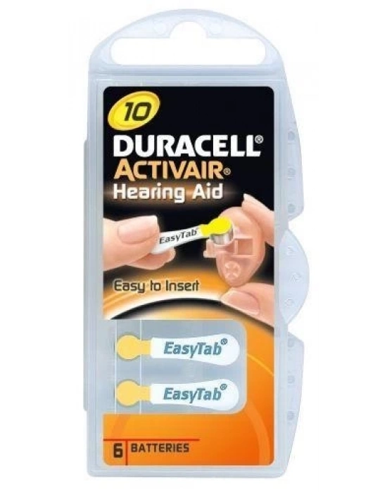 ® Duracell No:10 İşitme Cihazı Pili