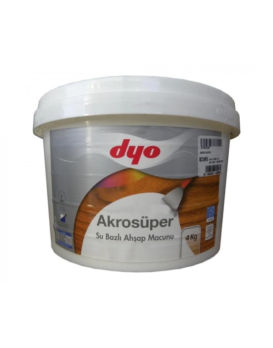 ®  Akrosüper Ahşap Macunu 4 Kg