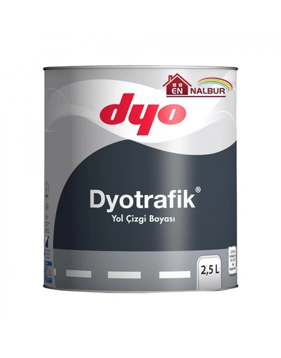 ® DYO Trafik Yol Çizgi Boyası 2,5 Litre Beyaz