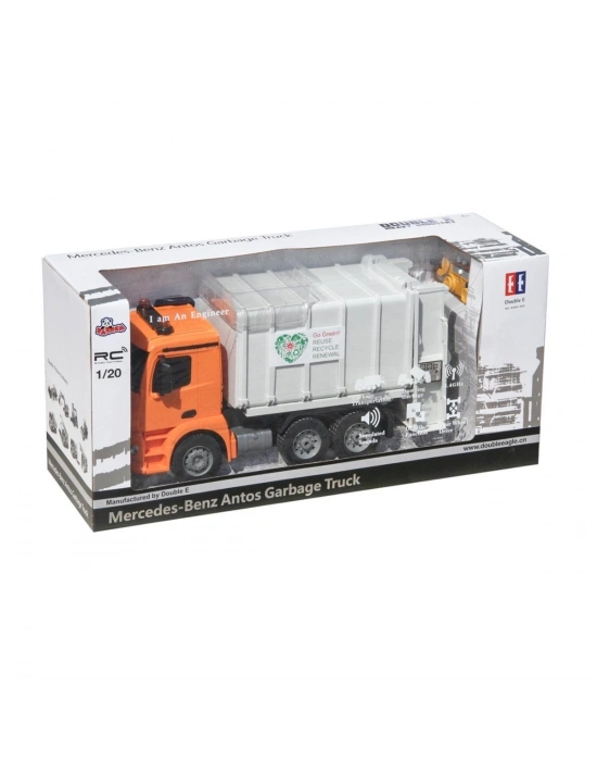 ÇOK SATAN E560-003  Kumandalı Şarjlı Çöp Kamyonu 1:20