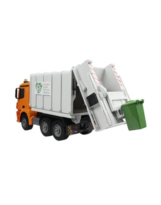 ÇOK SATAN E560-003  Kumandalı Şarjlı Çöp Kamyonu 1:20