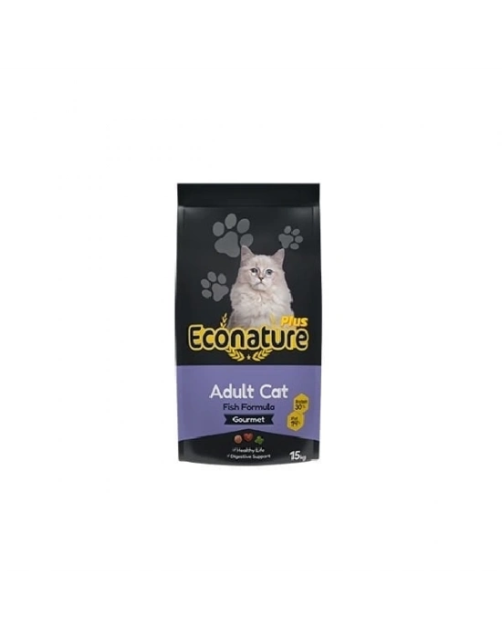 ÇOK SATAN Econature Plus Gurme Balıklı Yetişkin Kedi Maması 15 Kg