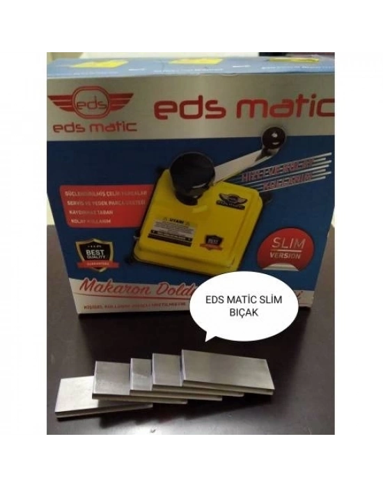 ÇOK SATAN Eds Slim Makinesi Çelik Ürün Kesme Bıçağı