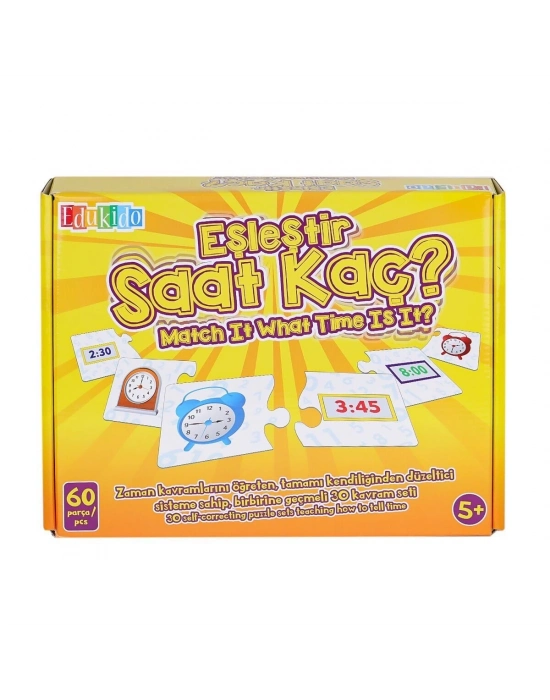 ÇOK SATAN EDU-1016 Eşleştir Saat Kaç -Chiva