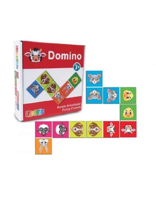 ÇOK SATAN EDU-3010 Komik Arkadaşlar Domino -Chiva