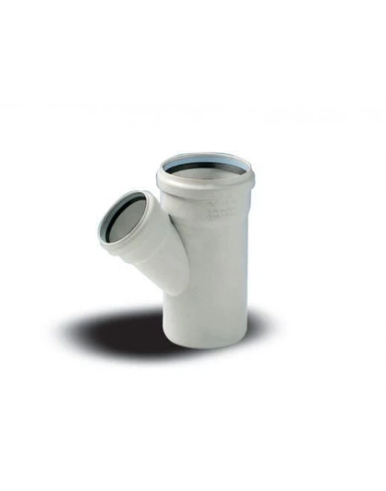 ® Ege Yıldız 110X50 Pvc Tek Çatal  3,2 mm