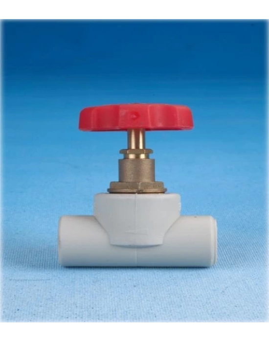 ® Ege Yıldız PPRC 32 mm Stop Vana Gri