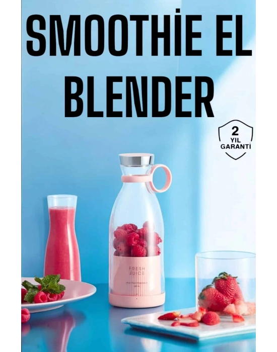 ÇOK SATAN El Blender Bardak Blender Şarjlı Taşınabilir Meyve Sıkcağı Smoothie