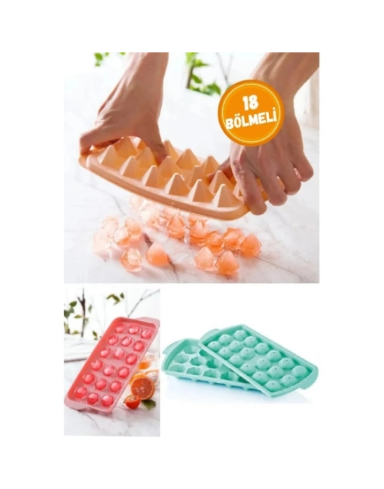 ÇOK SATAN Elmas 18 Bölmeli Buz Kalıbı