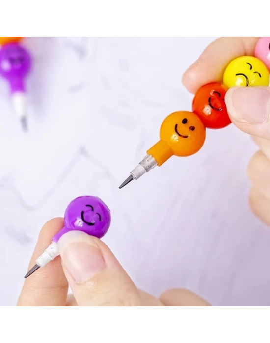 ÇOK SATAN Emojili Yumurtlayan Kalem Seti 4lü