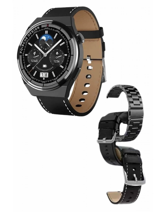 ÇOK SATAN En Çok Tercih Edilen Akıllı Saat Amoled Ekran Nabız Sensörü GPS Uyumlu Adımsayar