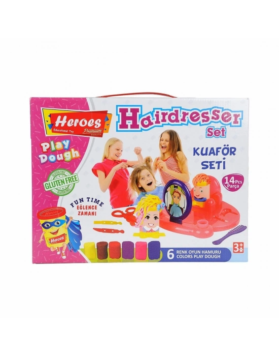 ÇOK SATAN ERN-576 Heroes Kuaför Oyun Hamuru Seti