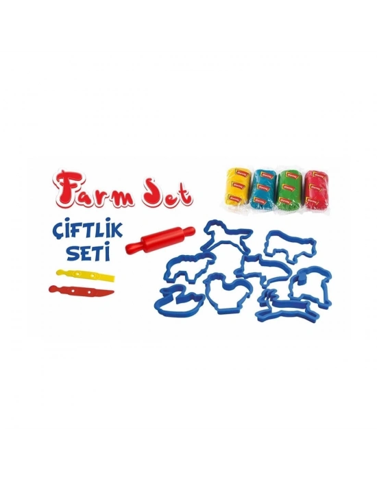 ÇOK SATAN ERN-588 Heroes Orta Kutulu Çiftlik Oyun Hamuru Seti
