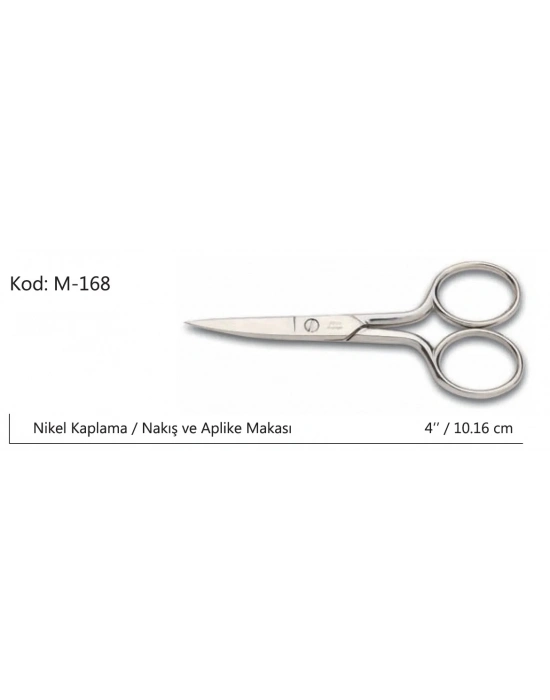 ÇOK SATAN Europe Kalın Nakış Makası Süper Kalite No:4 10,16 Cm