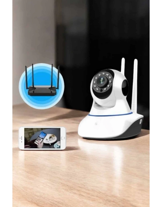 ÇOK SATAN Ev Kamerası Wifi Kamerası Video Kayıt Çift Yönlü Hareket Sensörü Bebek