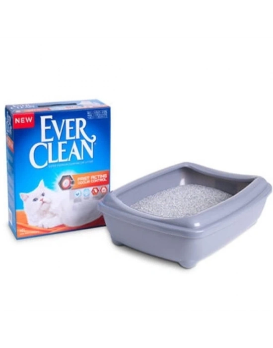 ÇOK SATAN Ever Clean Fast Acting Topaklanan Kedi Kumu 10 Lt