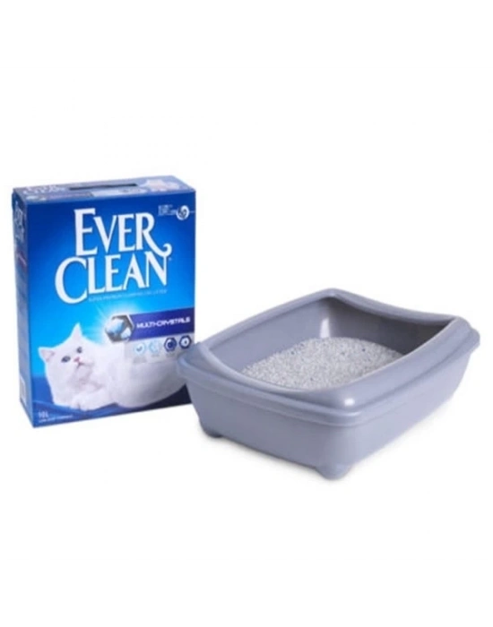 ÇOK SATAN Ever Clean Multi Kristal Topaklanan Kedi Kumu 10 Lt