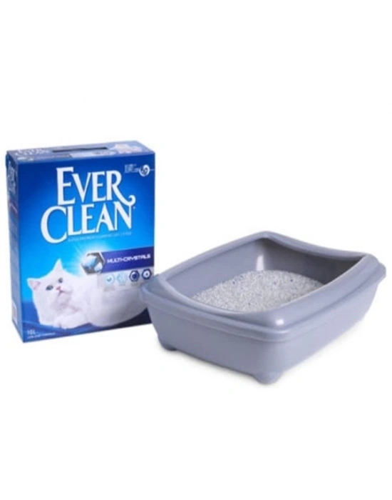 ÇOK SATAN Ever Clean Multi Kristal Topaklanan Kedi Kumu 6 Lt