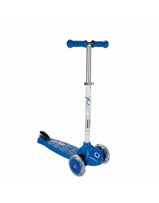ÇOK SATAN Evo Işıklı 3 Tekerlekli Mavi Scooter