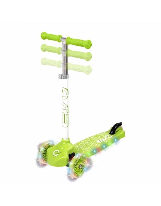 ÇOK SATAN EVO SCOOTER 3TKR IŞIKLI MAX 50KG YEŞİL