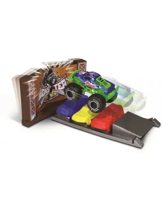 ÇOK SATAN Express Wheels Die Cast Metal Araçlı Fırlatma Rampası