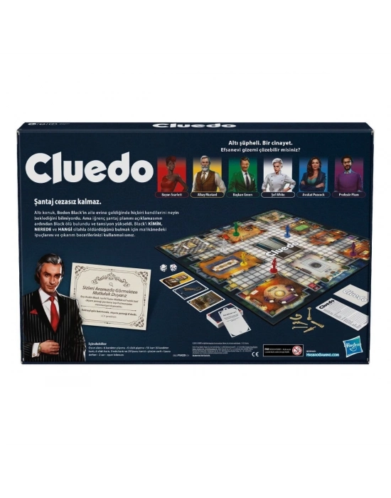 ÇOK SATAN F6420 Hasbro Gaming - Cluedo +8 yaş