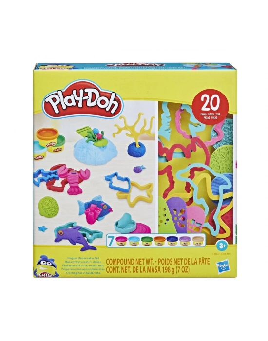 ÇOK SATAN F7384 Play-Doh Creations Hayal Gücü Şekilleri Seti +3 yaş