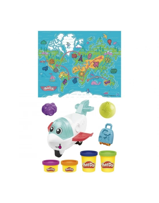 ÇOK SATAN F8804 Play-Doh Starters Eğlenceli Uçak Oyun Seti +3 yaş