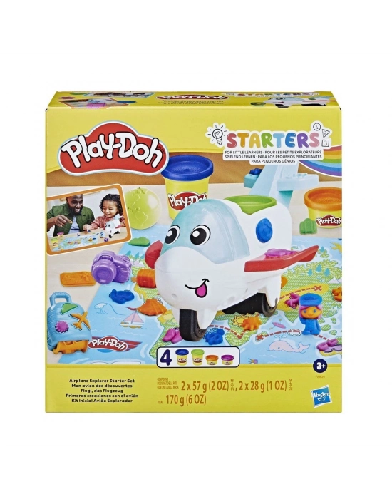 ÇOK SATAN F8804 Play-Doh Starters Eğlenceli Uçak Oyun Seti +3 yaş