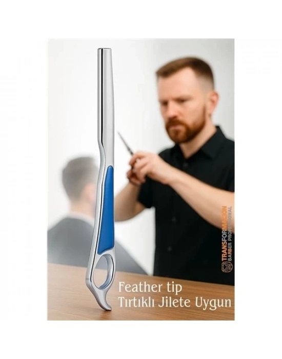 ÇOK SATAN Feather Tip Jiletli Ustura Profesyonel 304 Çelik