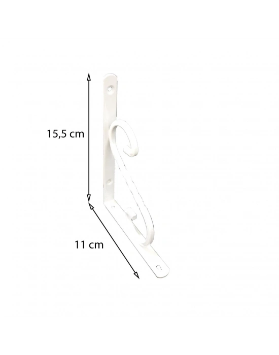 ® Ferforje Raf Altı No:1 Beyaz