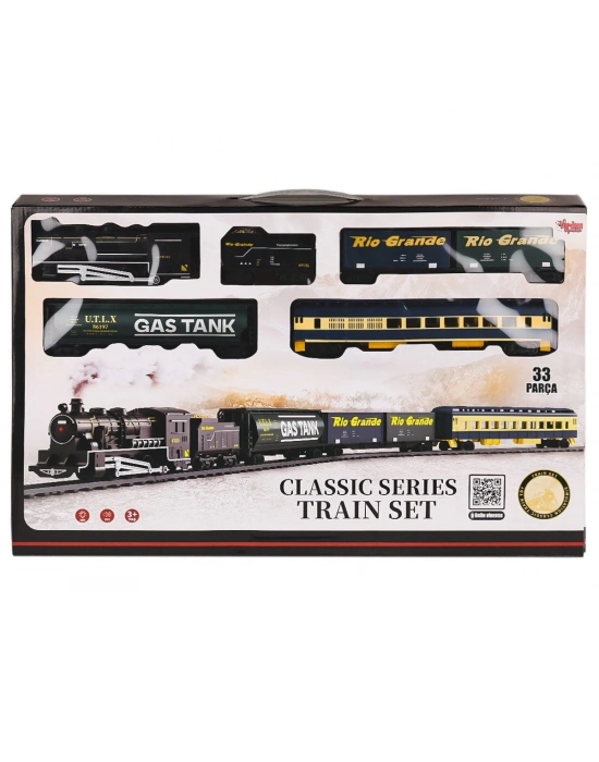 ÇOK SATAN FF-1601C Işıklı ve Sesli 33 Parça Classic Tren