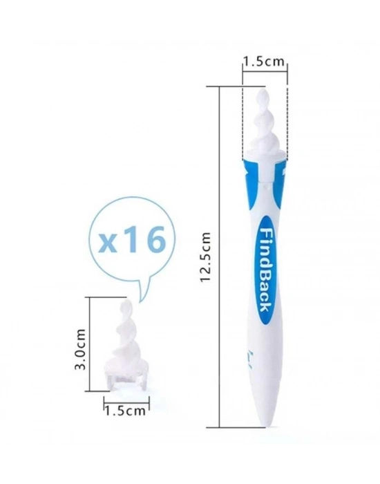 ÇOK SATAN Find Back Pratik Kulak Temizleme Aparatı Silikon Kit Ear Claning