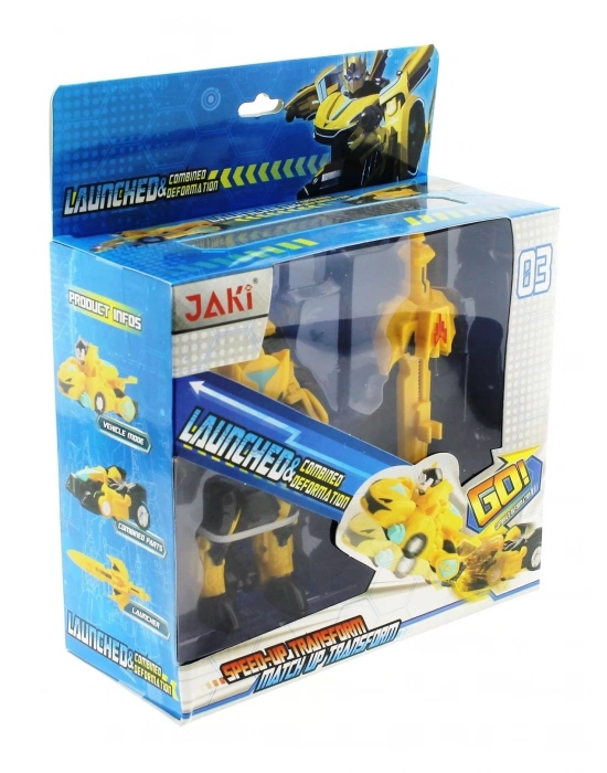 ÇOK SATAN Fırlatıcılı Robot Araba