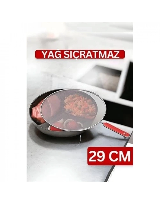 ÇOK SATAN Flou Kızartma Yağ Sıçratmaz ve Un Eleği