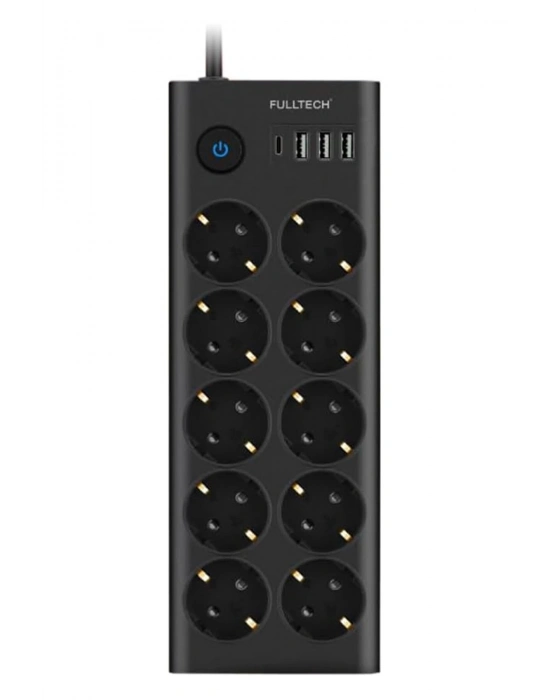 ÇOK SATAN Ftr14 Type-c Girişli Akım Korumalı 10’lu Priz, 3 Usb