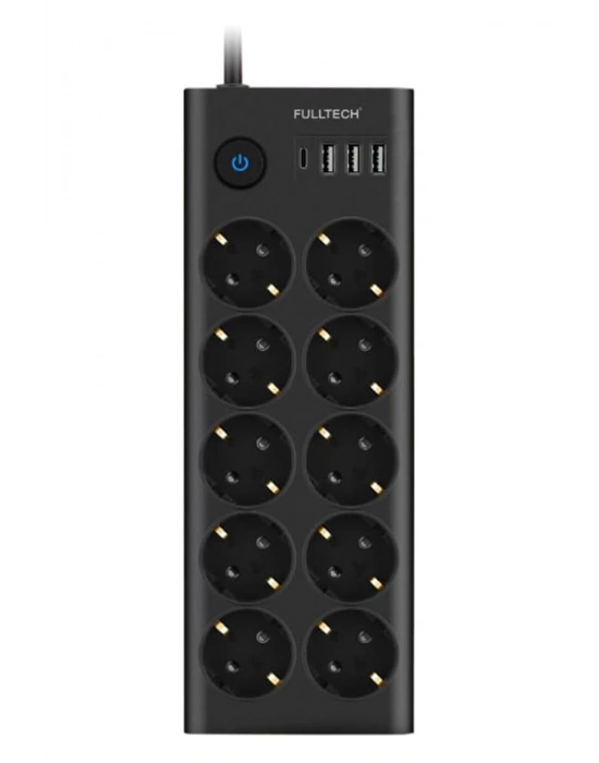 ÇOK SATAN Ftr14 Type-c Girişli Akım Korumalı 10’lu Priz, 3 Usb
