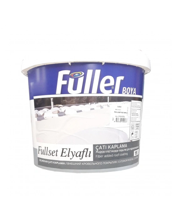 Füller Fullset Elyaflı Çatı Kaplama 15 Litre Beyaz